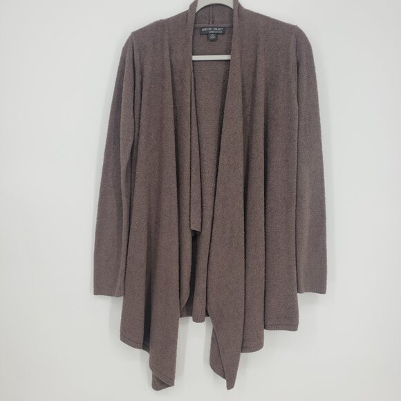 Barefoot Dreams Bamboo Chic Lite Calypso Open Front Wrap Cardigan Sweater S / M - Picture 1 of 7